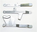 Trim Parts 9580: 9580 Heater Control Levers Set for 1965-1966 Chevy Impala, 1967-1972 Chevy Trucks with A/C