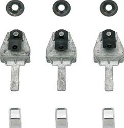OER 13954: 1969-76 Heater Control Levers Set Of 3