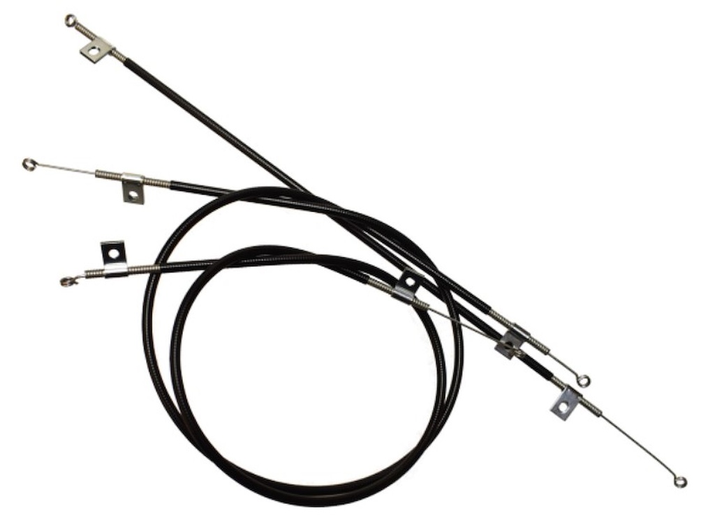 Key Parts 0849-334: Heater and AC Control Cables for 1967-1972 Chevy, GMC Trucks and SUVs [w/AC]