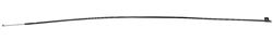 OER MB2021: MB2021 1971-74 Dodge, Plymouth B-Body; Temperature Control Cable; without AC; 47 in.