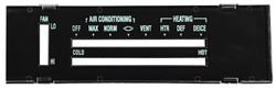 RESTOPARTS SuppliedClimate Control Panel Components