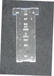 Trim PartsClimate Control Panel Components