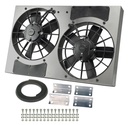 Derale 16831: High-Output Dual Fan Assembly CFM: 3750
