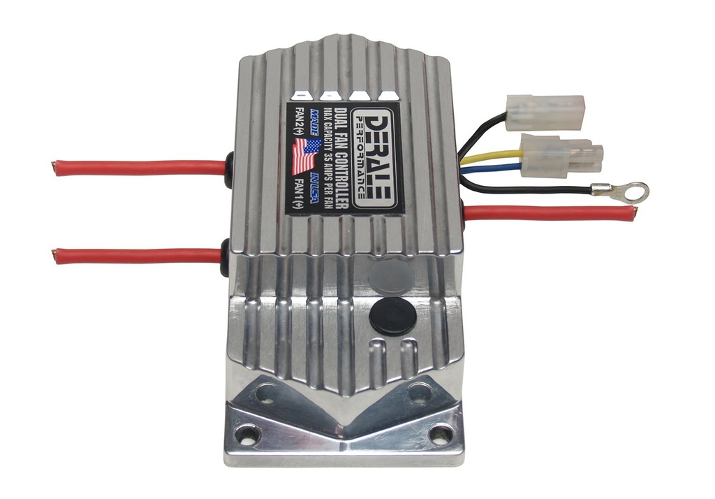 Derale 16789: High Amperage Adjustable Dual Electric Fan Controller 150-240°F