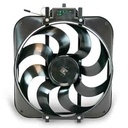 Flex-A-Lite 109304: 16" Diameter Black Magic S-Blade Electric Fan Adjustable Thermostat