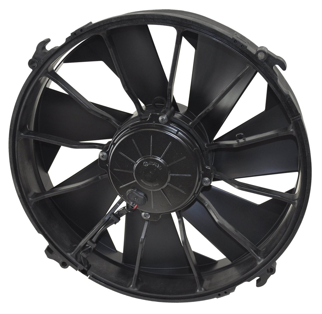Derale 16924: Single Speed Electric Pusher Fan Universal Fit