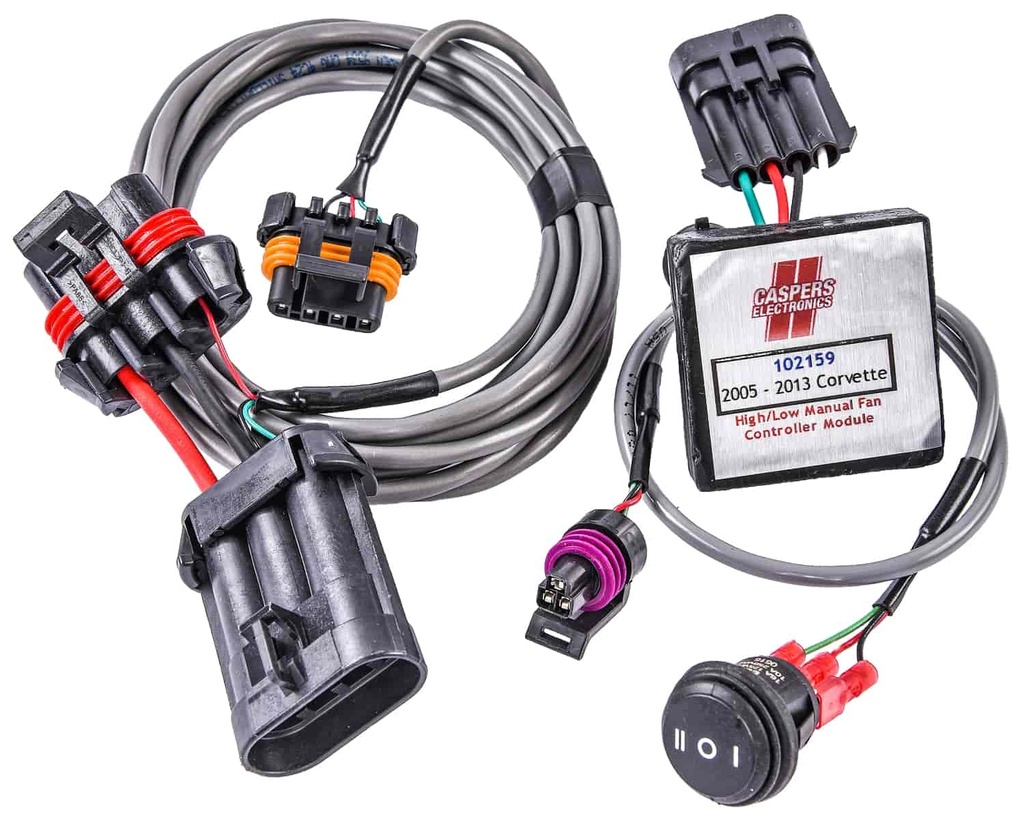 Caspers Electronics 102159: Manual Coolant Fan Controller GM Corvette