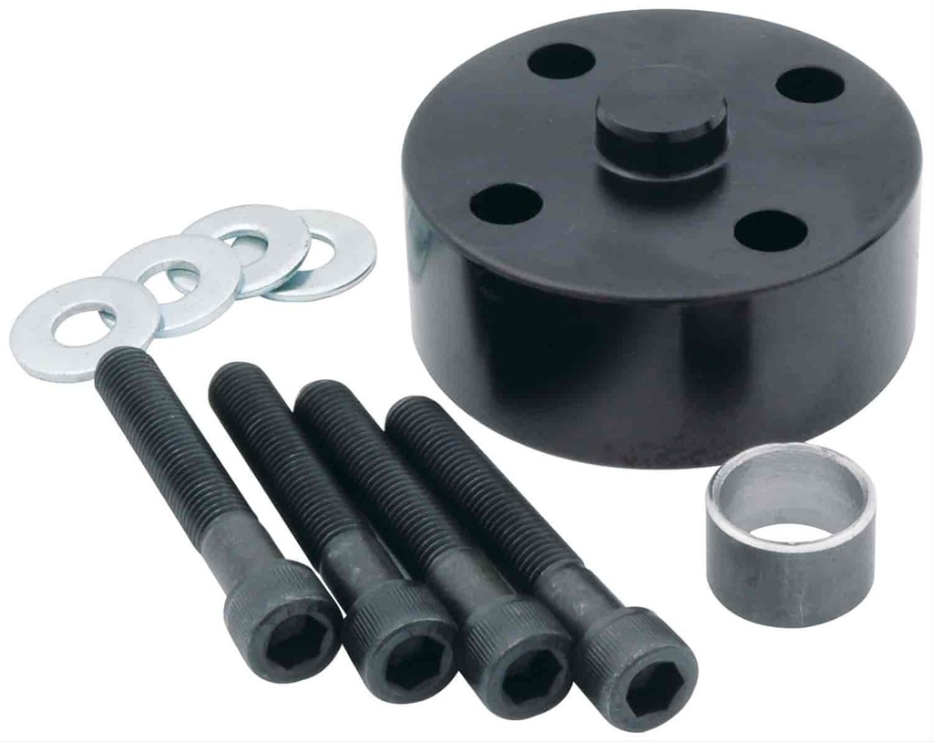 Allstar Performance ALL30182: Aluminum Fan Spacer Kit 1" Spaced *Note: Spacers work with 1-3/4" bolt circle flanges only.