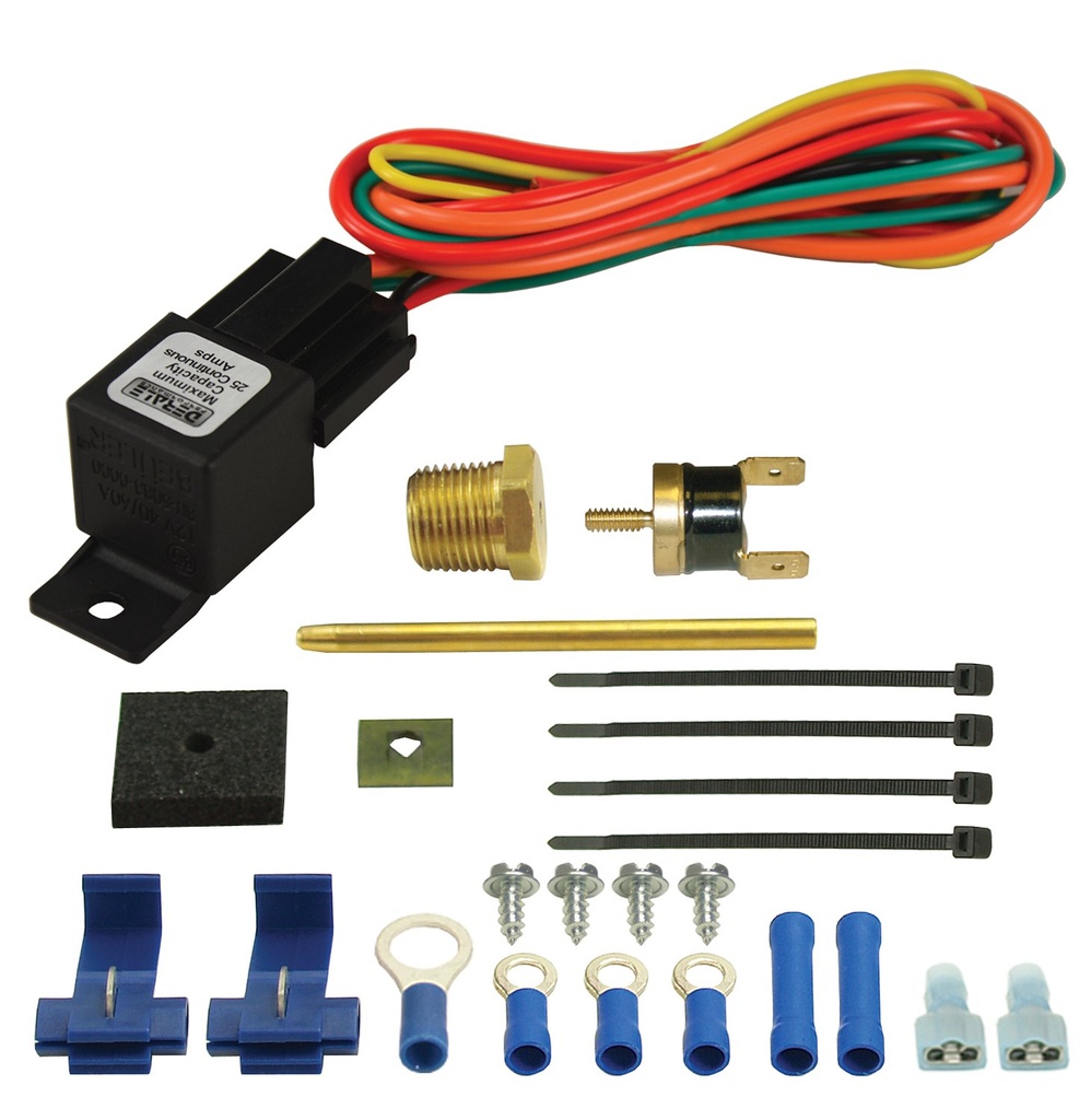 Derale 16735: Premium Single Stage Fan Controller 180° Fan Switch