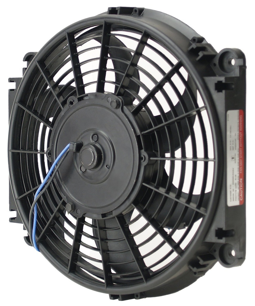 Derale 16510: 10" Tornado Electric Fan - Premium Hardware Kit 650 CFM
