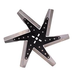 Derale 19317: High Performance Stainless Flex Fan 17" Diameter