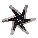 Derale 19317: High Performance Stainless Flex Fan 17" Diameter