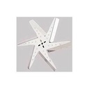 Derale 19318: High Performance Stainless Flex Fan 18" Diameter