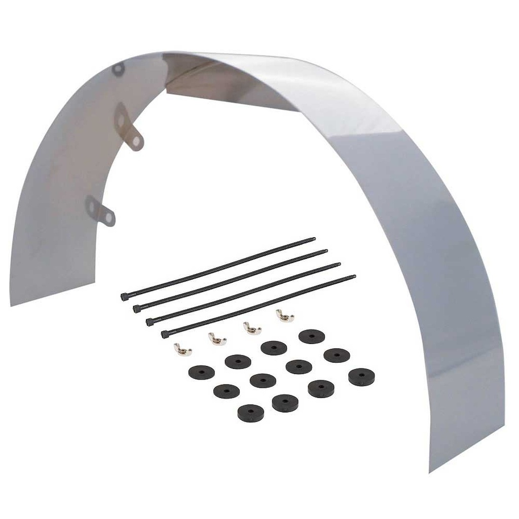 Spectre 4358: Radiator Fan Shroud Width: 5-1/2"