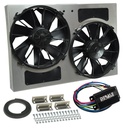 Derale 66826: High-Output Dual Fan Assembly With PWM Controller