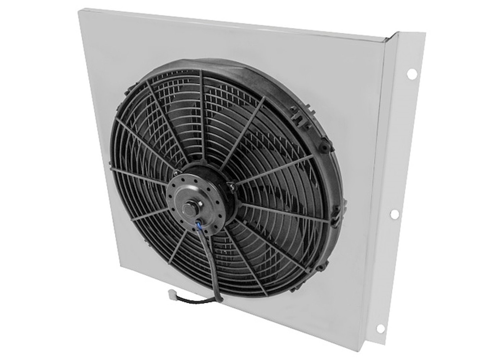Brothers Trucks AFS59C1: AFS59C1 Aluminum Shroud With Fan 1955-1959 Chevy/GMC Truck, V8