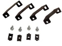 Scott Drake C3DZ-8149-4: Fan Shroud Brackets 1965-1966 Ford Mustang