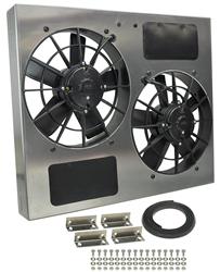 Derale 16835: High-Output Dual Fan Assembly CFM: 3750