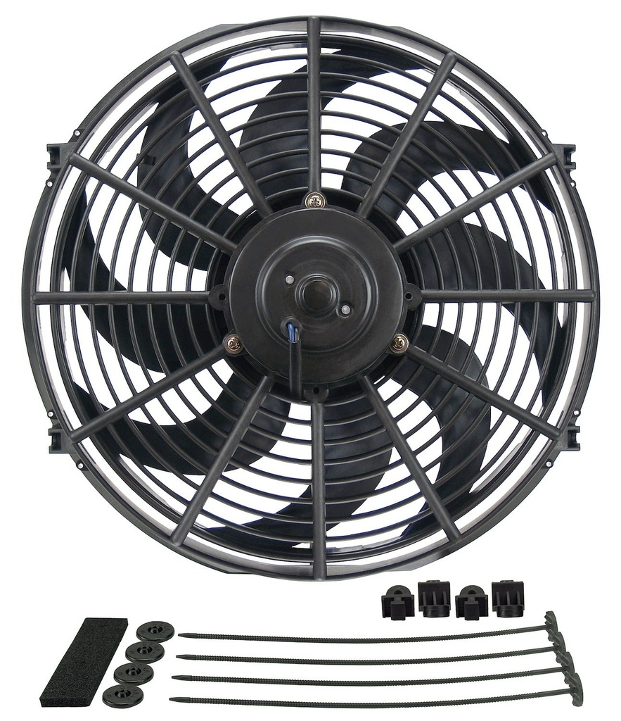 Derale 18914: Curved Blade Electric Fan 14" Diameter