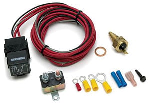 Painless Performance Products 30106: Fan Relay Kit W/Thermostat - GM Gen III Engines SPST 40 Amp Relay