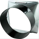 Allstar Performance ALL30107: Aluminum Fan Shroud Radiator: 22"