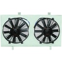 Mishimoto MMFSS1389SR: Nissan 240SX S13 Performance Aluminum Fan Shroud Kit - MFG Part No. MMFS-S13-89SR
