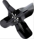Allstar Performance ALL30101: Steel Mechanical Fan 4-Blade