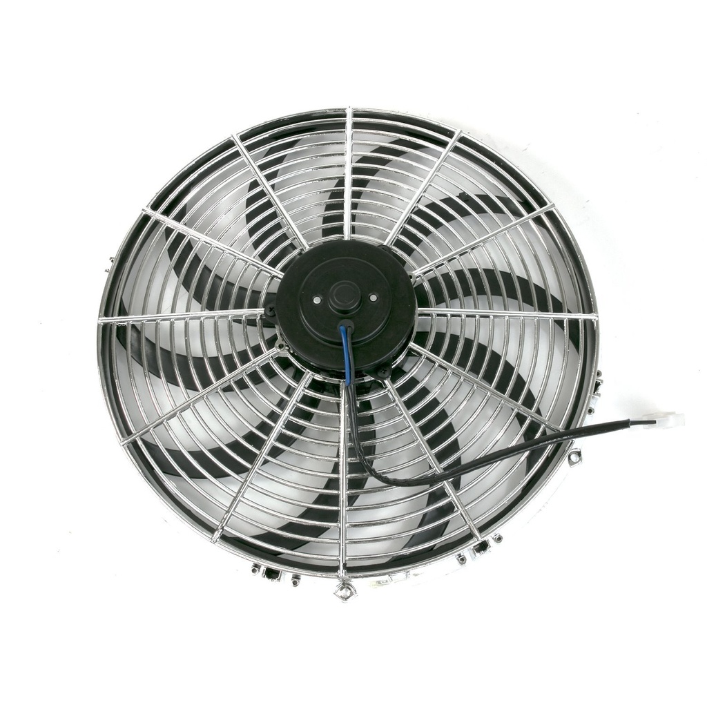 Top Street Performance HC6105C: HC6105C Universal Radiator Fan, S-Blade, 16" Chrome