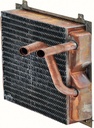 OER 2936684: 1965-71 Mopar B-Body W/O AC - Copper/Brass Heater Core (7-3/4" X 7-3/4" X 2") 5/8" Inlet/Outlet