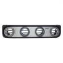 Vintage Air 620007: 620007 Under Dash Heritage Pod Louver Assembly [Brushed]
