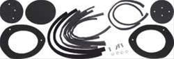 OER K226: K226 Fresh Air Duct Seal Set for 1965-1968 Chevy Bel Air, Biscayne, Camaro, Caprice, Impala, 1968 Pontiac Firebird