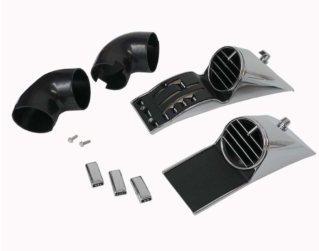 Vintage Air 492058: 492058 SureFit Replacement Control Panel & Louver Set for 1968Ford Mustang