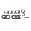 Vintage Air 623242: 623242 OEM-Style In-Dash Louver Kit Bezels for 1970-1981 Pontiac Firebird [Black Anodized]