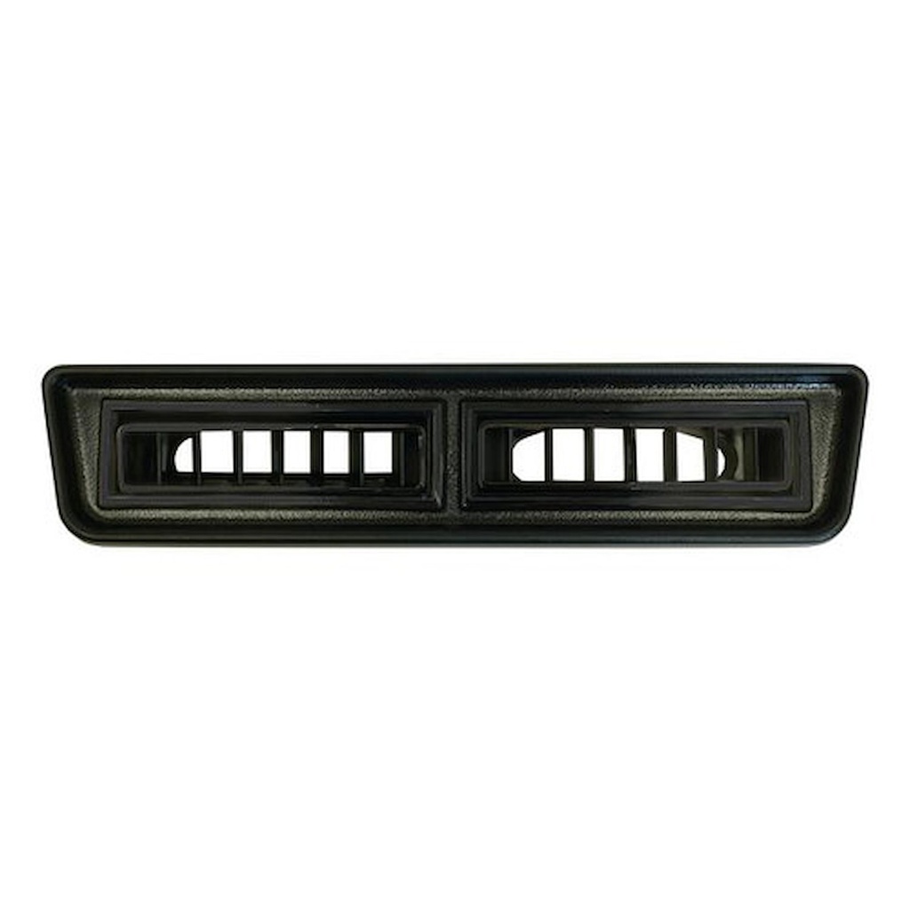 Vintage Air 492097: 492097 Under Dash Slimline Dual Black Louver Bezel Kit
