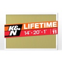 K&N HVC-11420: HVC-11420 HVAC Air Filter 14 in. x 20 in. x 1 in.