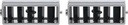 OER 748614: 748614 Center Dash Vent Outlet 1969-1976 Chevy Camaro/Corvette with A/C