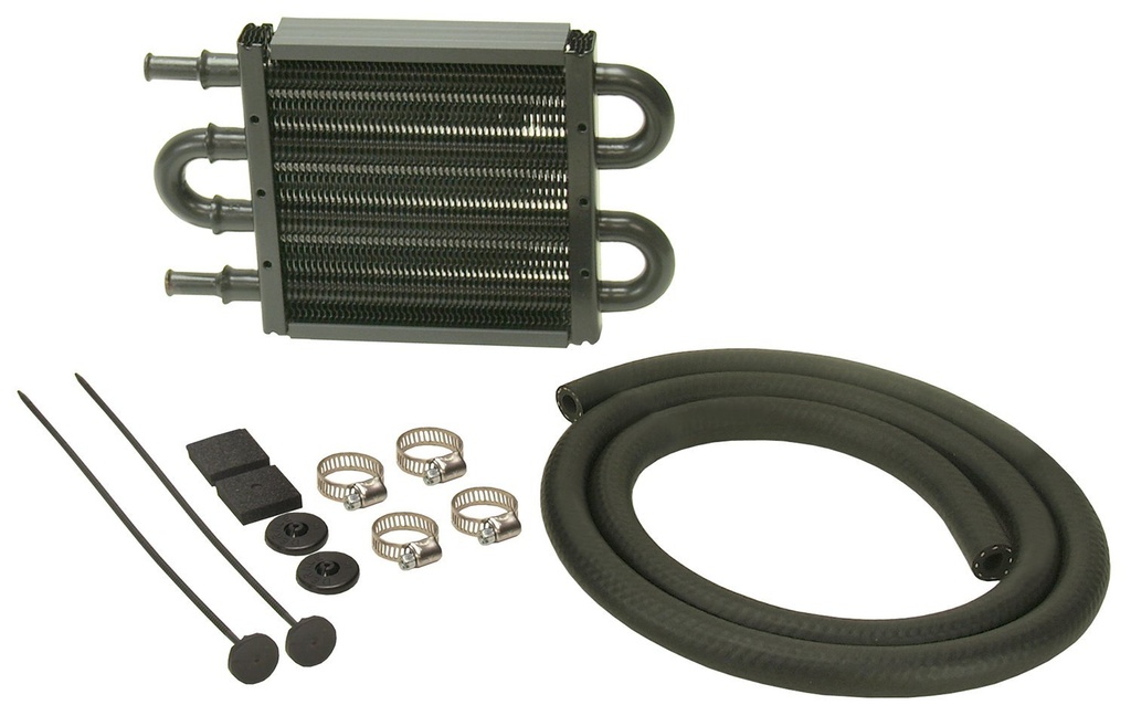 Derale 13212: 4 Pass Series 7000 Power Steering Cooler Kit 8-1/8" x 5" x 3/4"