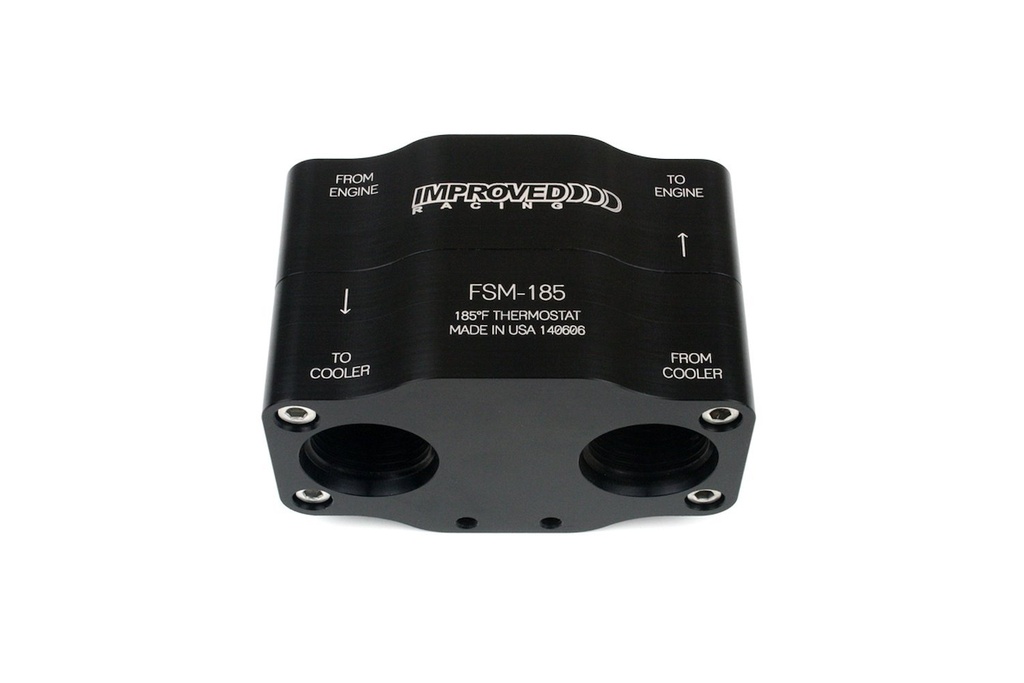 Improved Racing FSM-185: FSM-185 High-Flow Engine Oil Cooler Thermostat, 185-degrees F