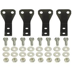 Derale 50020: High Pressure Stacked Plate Cooler Mounting Bracket Kit New 4-way Bracket System