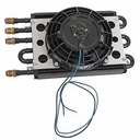 Derale 15230: Dual Circuit Cooler With Fan Kit 4 Pass & 2 Pass Configuration