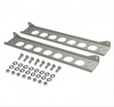 Derale 50023: Single Stacked Plate Cooler Mounting Brackets
