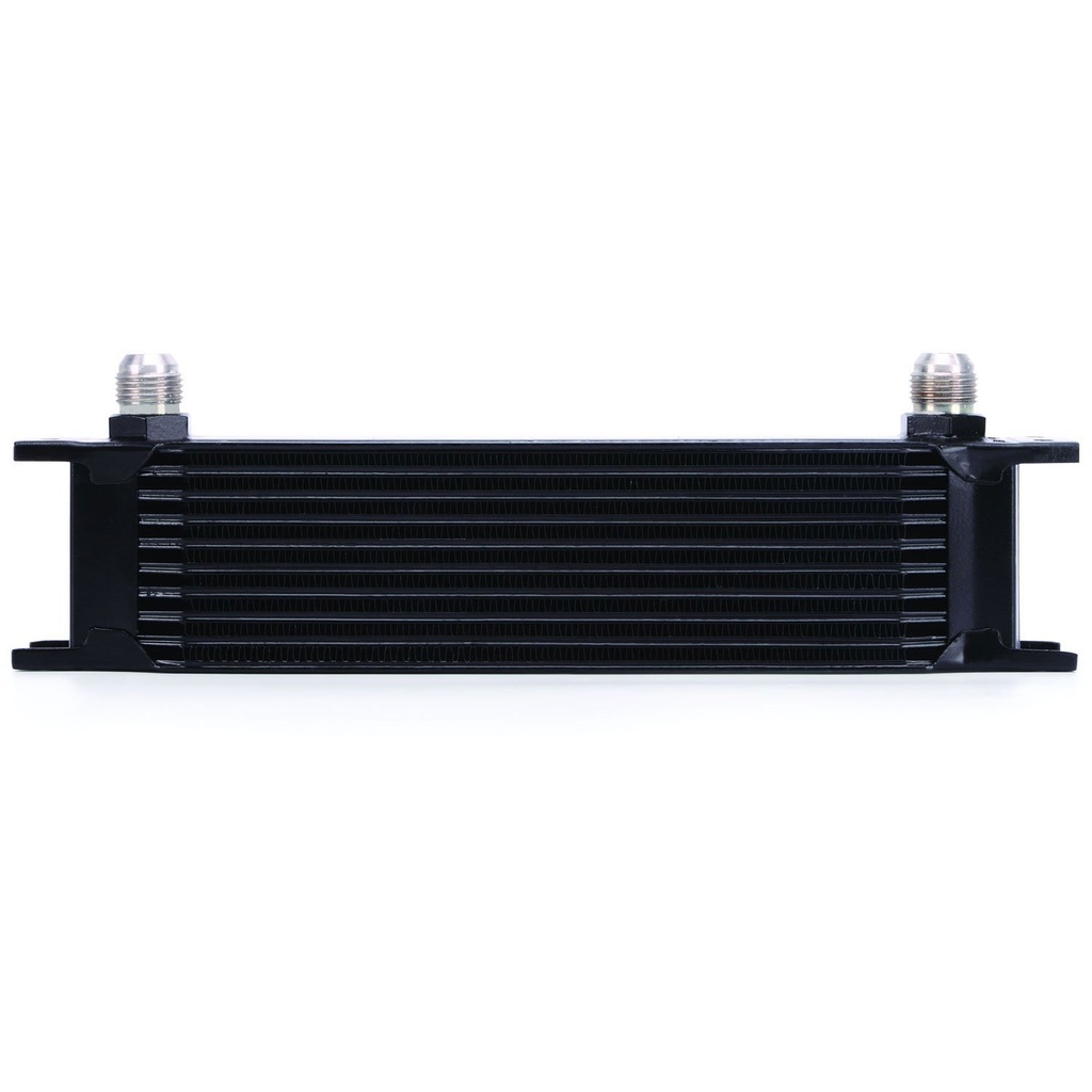 Mishimoto MMOC-10BK: Universal Single Pass Oil Cooler - 10 Rows