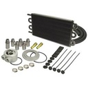Derale 15505: Engine Oil Cooler With Sandwich Adapter Kit Tube & Fin