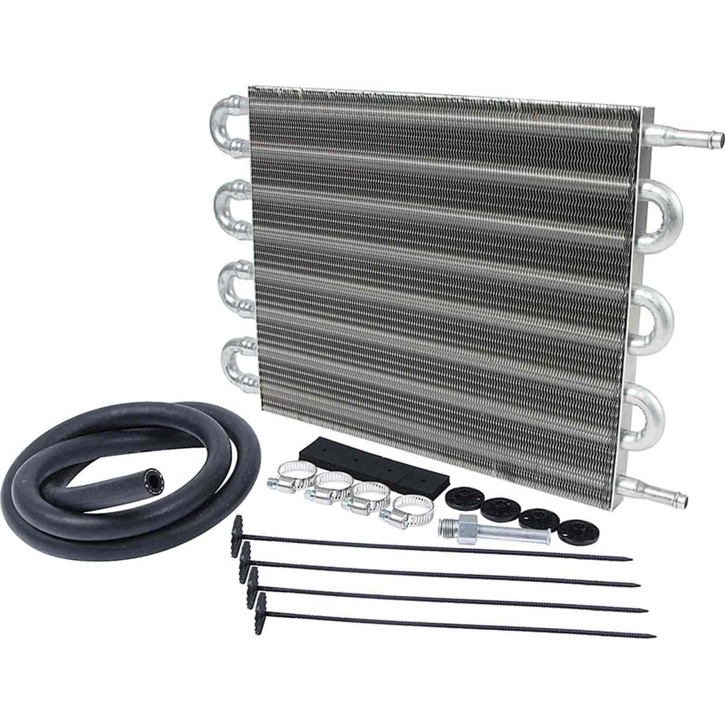 Allstar Performance ALL26708: Universal Transmission Cooler 3/8" Barbed Fittings