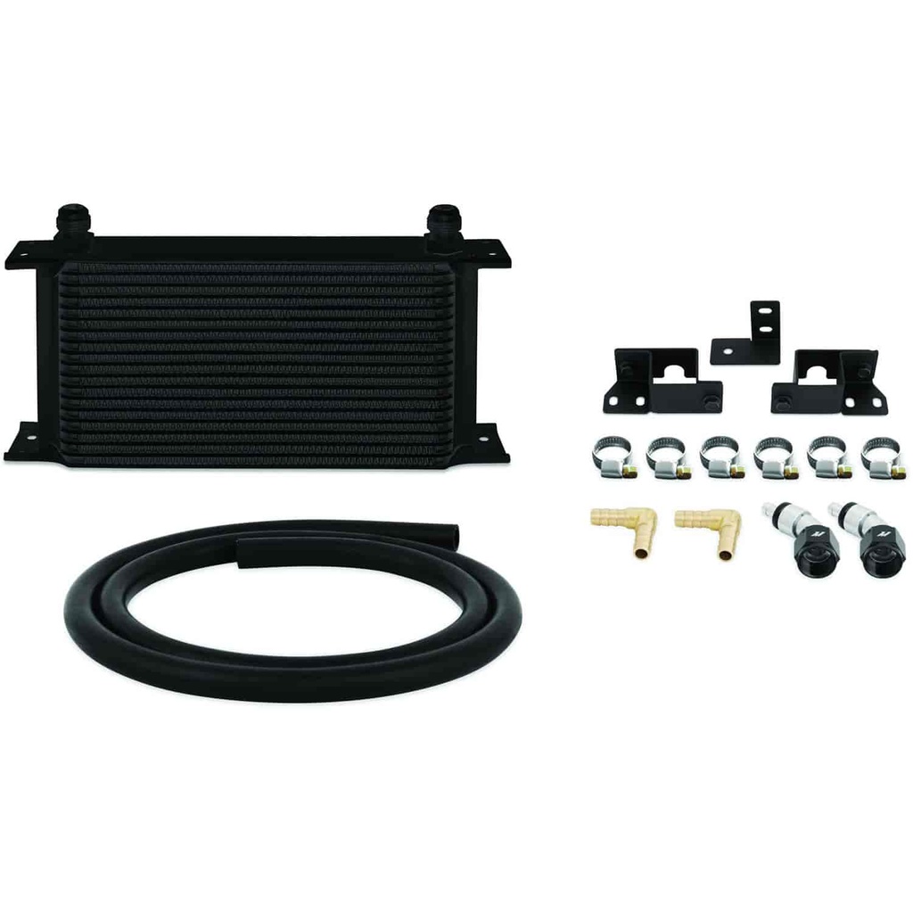 Mishimoto MMTCWRA-07BK: Transmission Fluid Cooler for 2007-2011 Jeep Wrangler JK