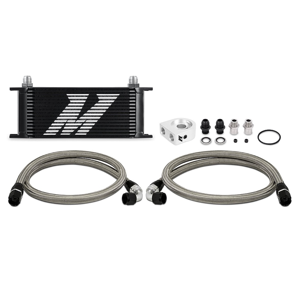 Mishimoto MMOC-U16BK: Oil Cooler Kit 16-Row Blk