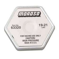 Moroso 63320: Radiator Cap 19-21 lbs