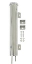 OER 60721: 60721 Radiator Overflow Tank-; Stainless Steel; Universal; 2" x 13"