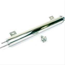 OER 60741: Universal Radiator Overflow Tank, 2 in. D x 17 in. L, Stainless Steel