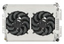Cold Case Radiators CHC11ASK: Aluminum Performance Radiator with Fan and Shroud Kit 1967-1969 GM F-Body Big Block Engine, Automatic Transmission